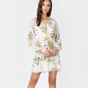 Adelyn Rae Liana Tiered Shirt Dress NWT